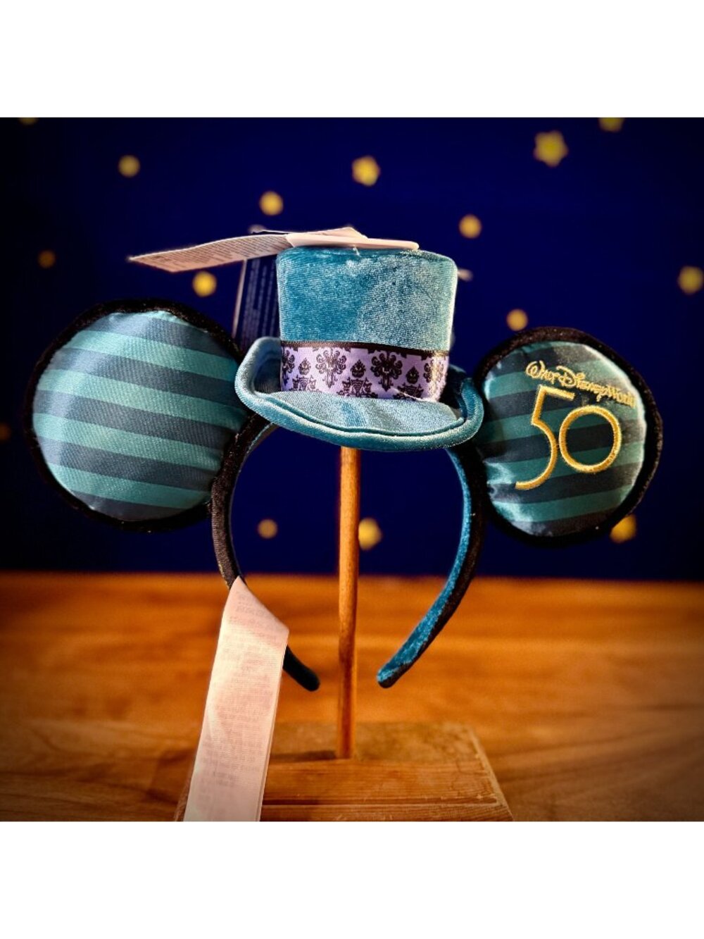 Disney Parks Mickey Mouse: The Main Attraction Ear Headband The Haunted Mansion